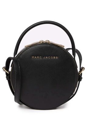 Marc Jacobs Black Leather ~ The Commuter Circle Crossbody Bag ~
Limited Edition